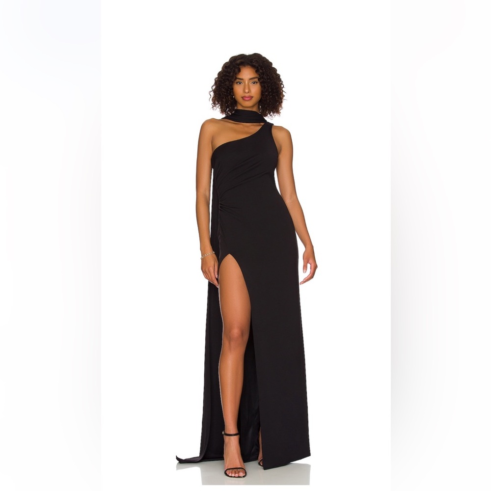 Amina Gown in Black by Katie May